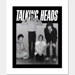 Vintage 80s Talking Heads Posters and Art